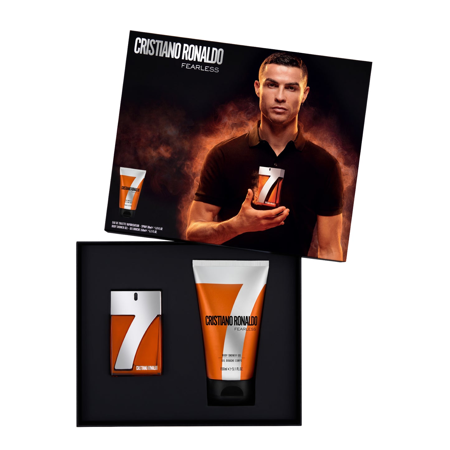 Cristiano Ronaldo Fearless Geschenkset Eau de Toilette 30ml + Shower Gel 150ml