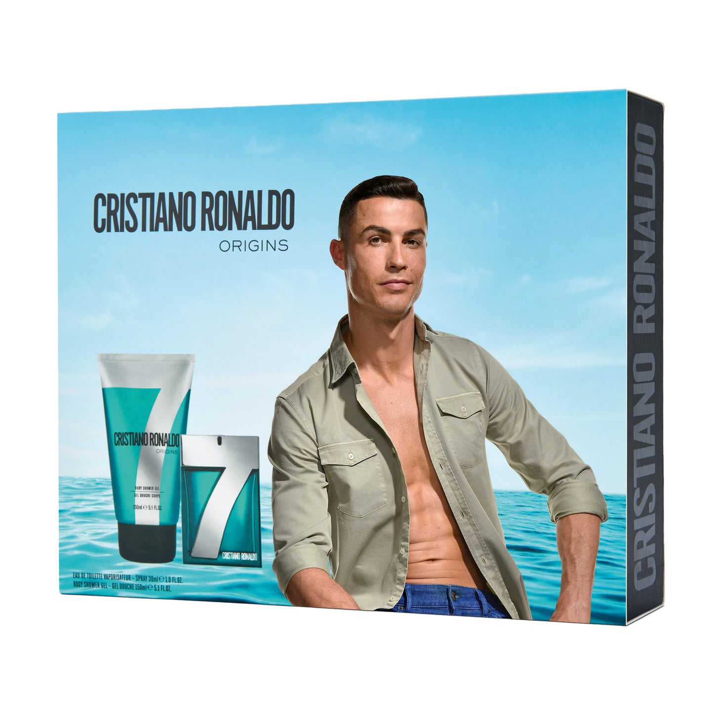 Cristiano Ronaldo 7Origins Geschenkset Eau de Toilette 30ml + Shower Gel 150ml