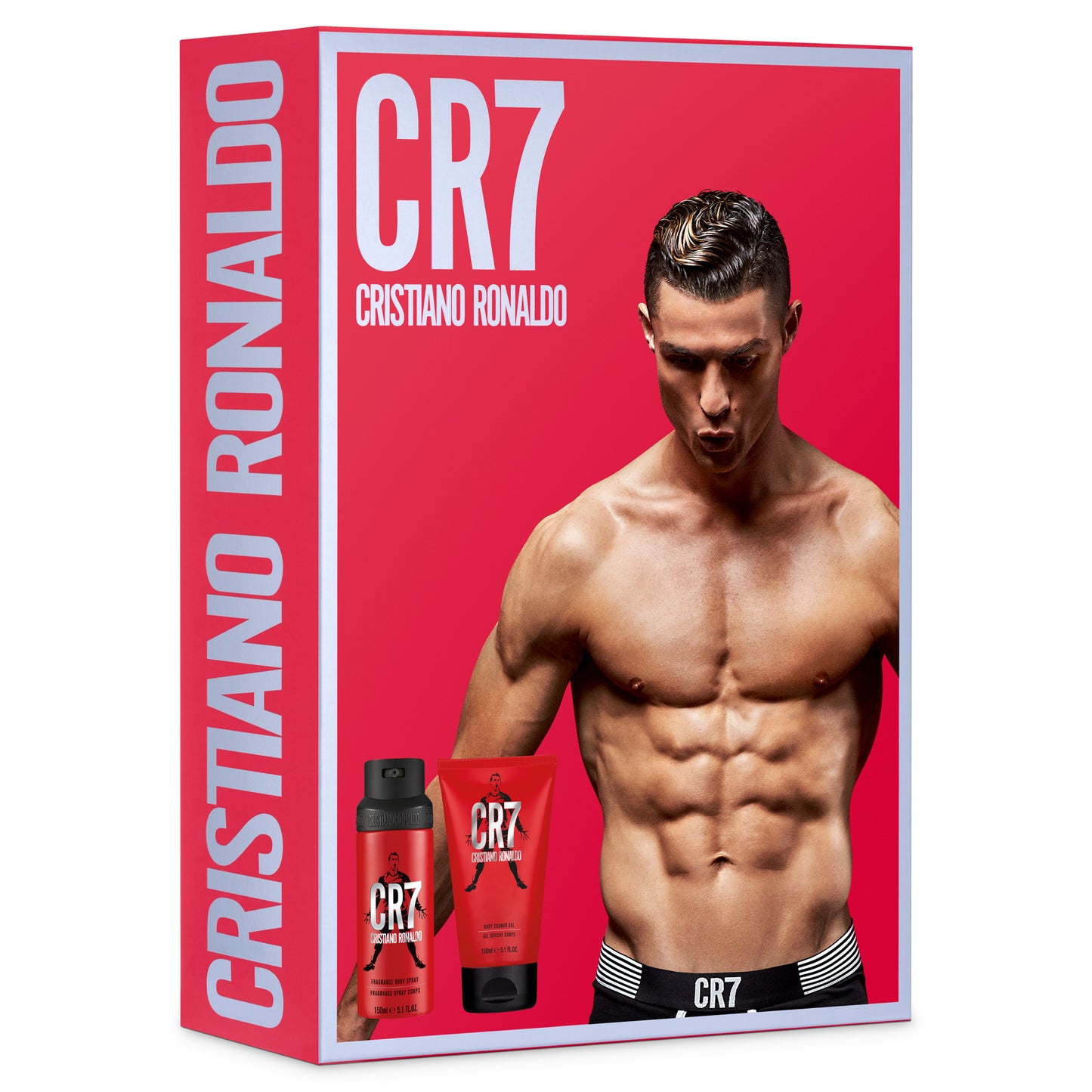 Cristiano Ronaldo CR7 Geschenkset Shower Gel 150ml + Bodyspray 150ml