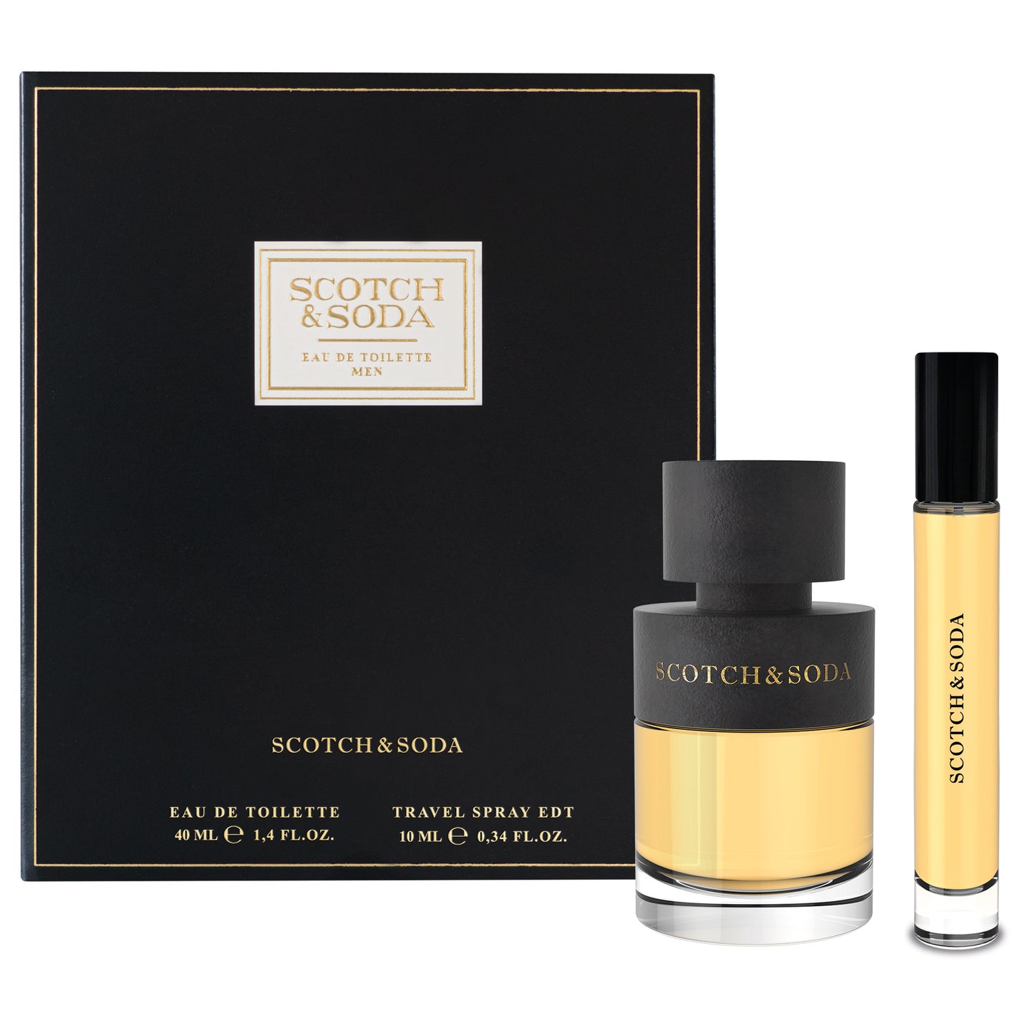 Scotch & Soda With Love Men Geschenkset Eau de Toilette 40ml + Travel Spray 10ml