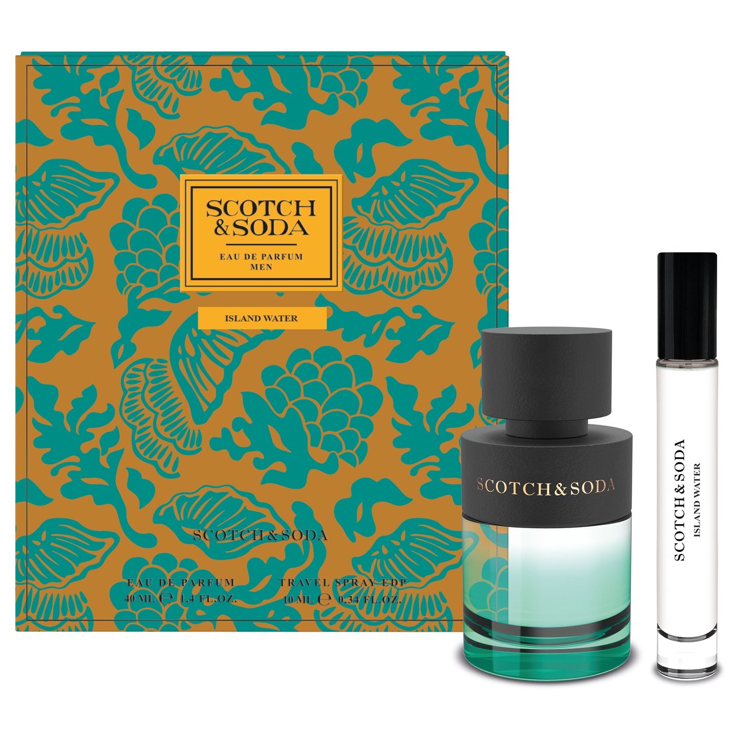 Scotch & Soda Island Water Men Geschenkset Eau de Parfum 40ml + Travel Spray 10ml