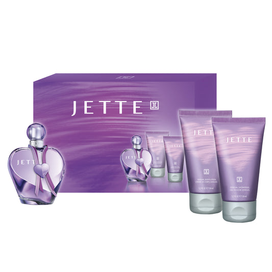 JETTE Love Set Eau de Parfum 30ml + Bodylotion 50ml + Shower Gel 50ml