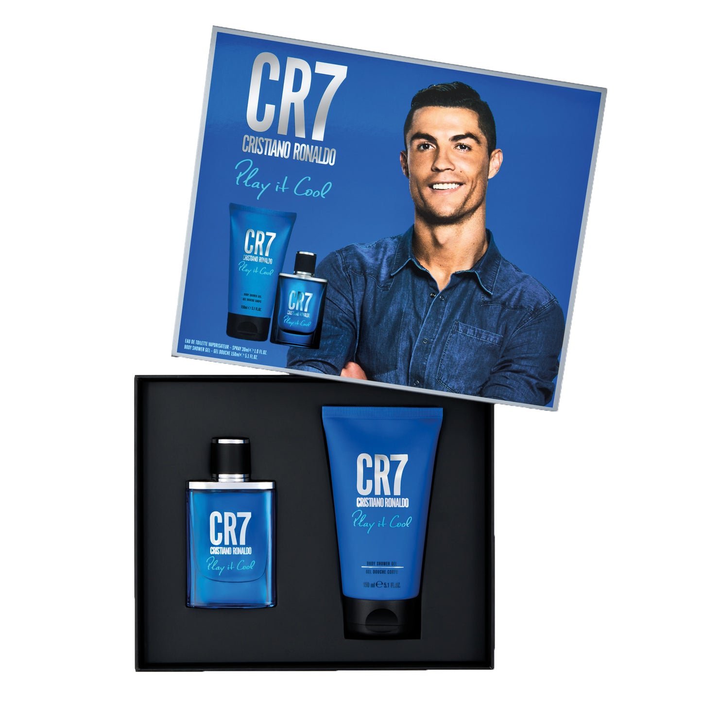 Cristiano Ronaldo Play It Cool Geschenkset Eau de Toilette 30ml + Shower Gel 150ml