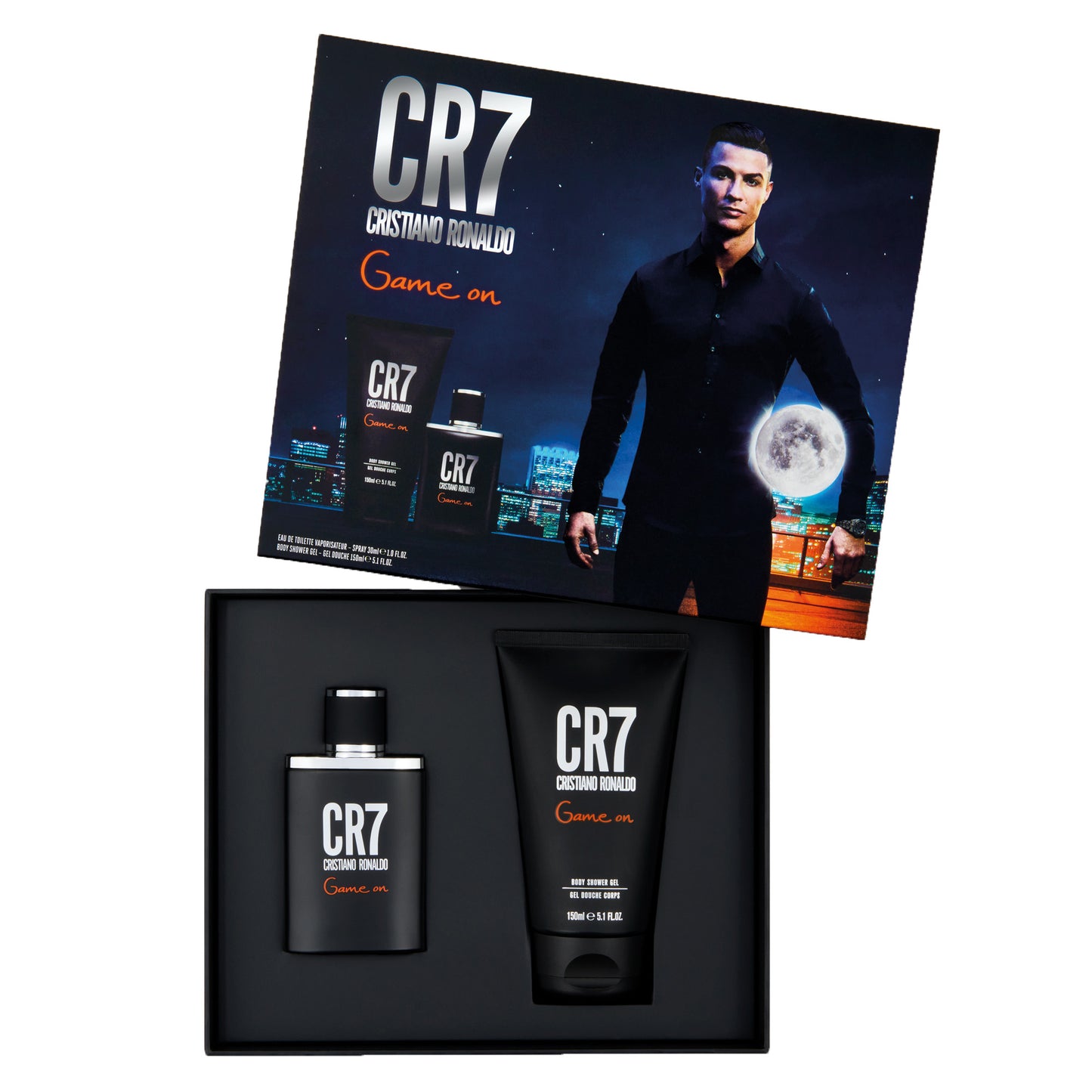 Cristiano Ronaldo CR7 Game On Geschenkset Eau de Toilette 30ml + Shower Gel 150ml
