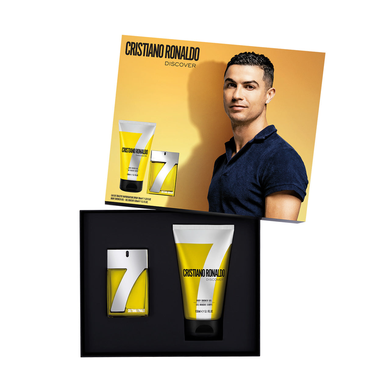 Cristiano Ronaldo Geschenkset Discover Eau de Toilette 30ml + Shower Gel 150ml