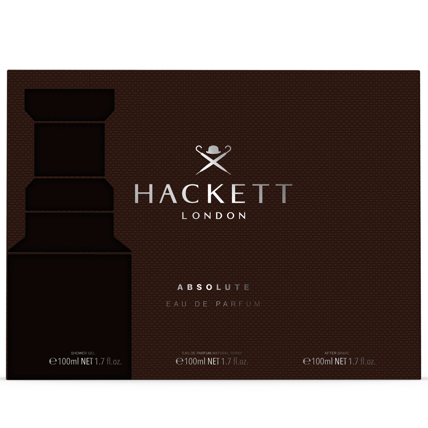 Hackett Absolute Geschenkset Eau de Parfum 100ml + Shower Gel 100ml + After Shave Balm 100ml