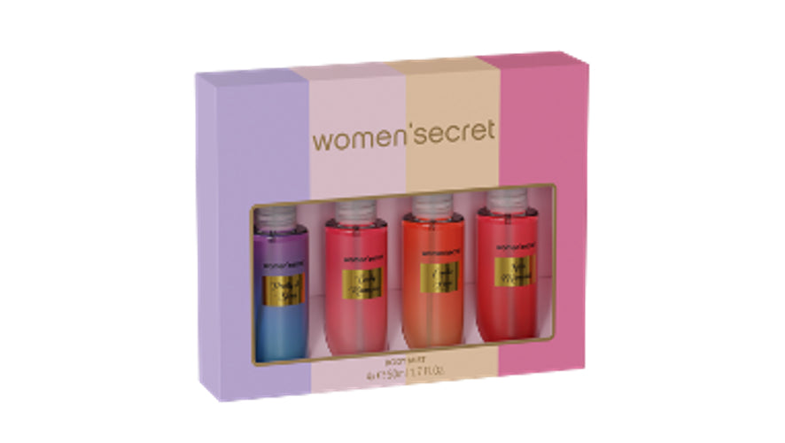 women'secret Body Mist Senses Geschenkset (4x50ml)