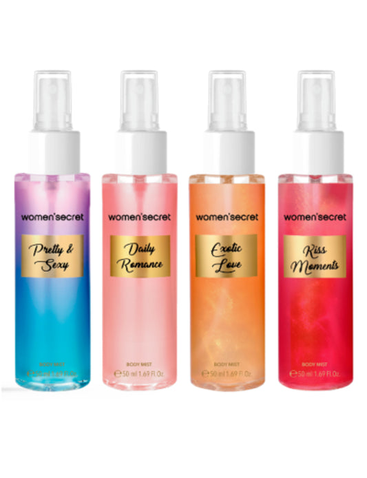 women'secret Body Mist Senses Geschenkset (4x50ml)