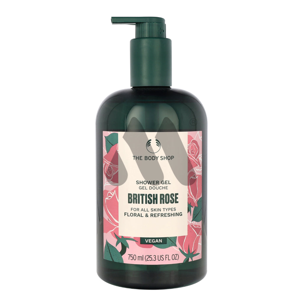 The Body Shop Shower Gel British Rose 750ml