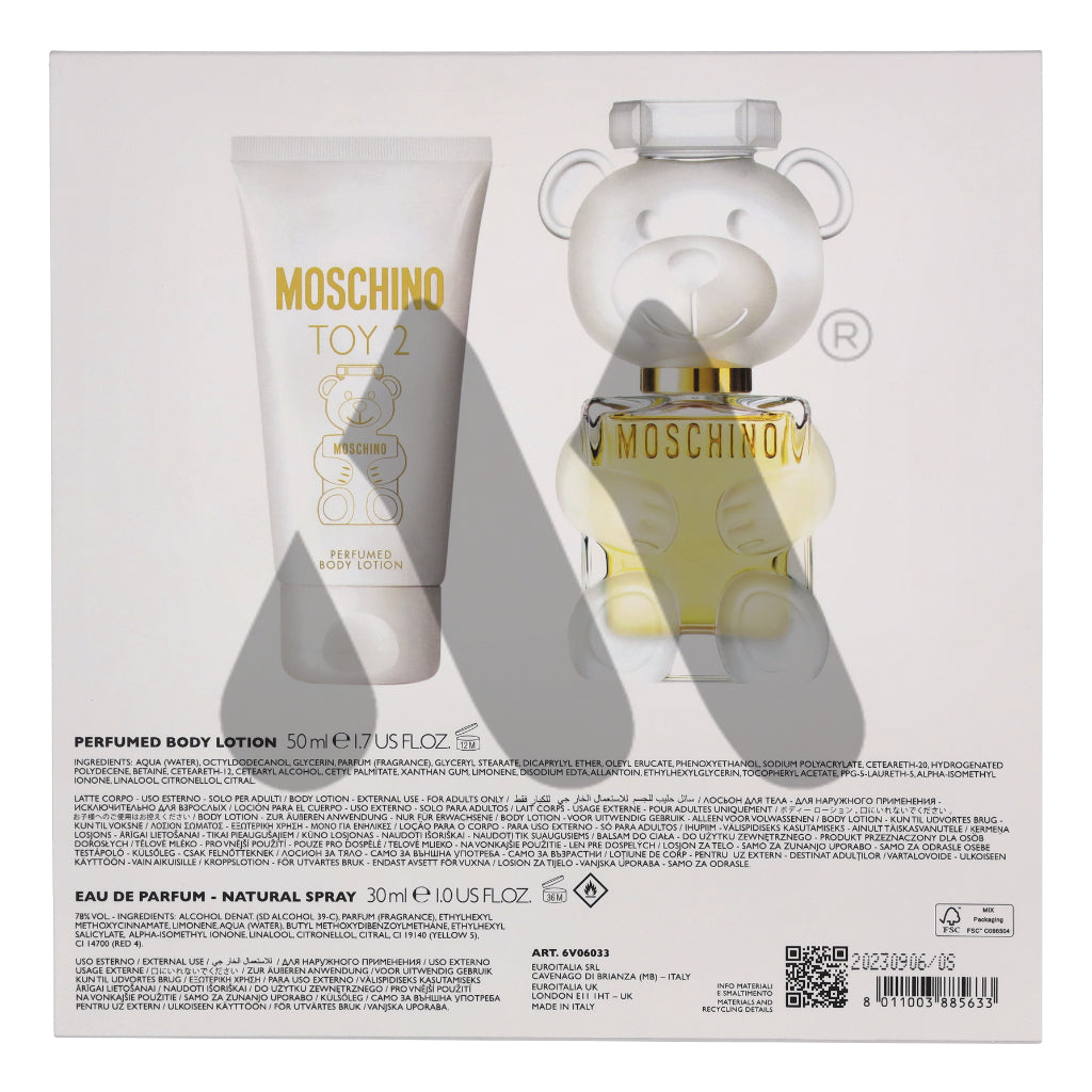 Moschino Toy 2 Geschenkset Eau de Parfum 30ml + Body Lotion 50ml