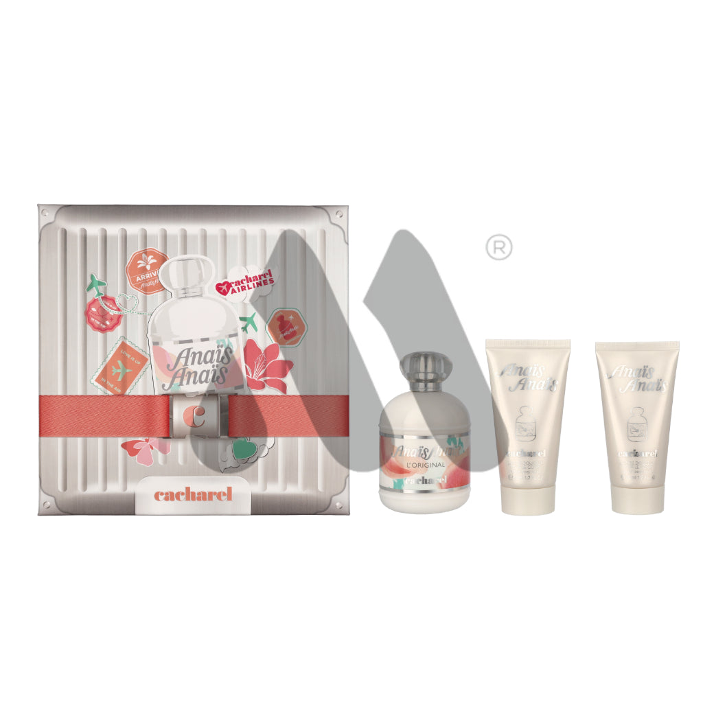 Cacharel Anais Anais L'Original Geschenkset Eau de Toilette 100ml + 2x Body Lotion 50ml