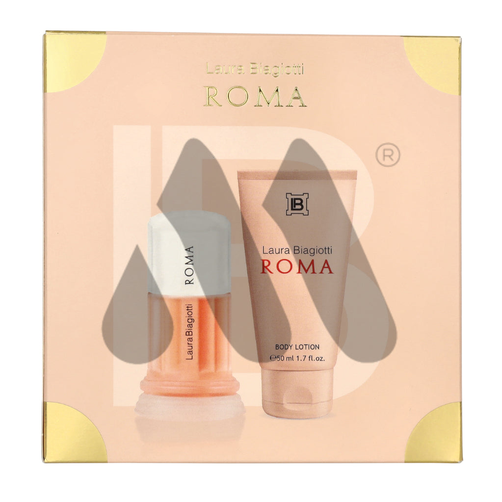 Laura Biagiotti Roma Geschenkset Eau de Toilette 25ml + Body Lotion 50ml